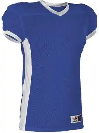 Alleson Athletic 750e Adult Football Jersey - Royal White