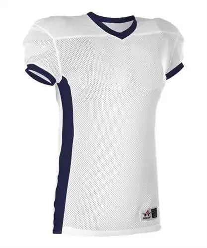 Alleson Athletic 750e Adult Football Jersey - White Navy