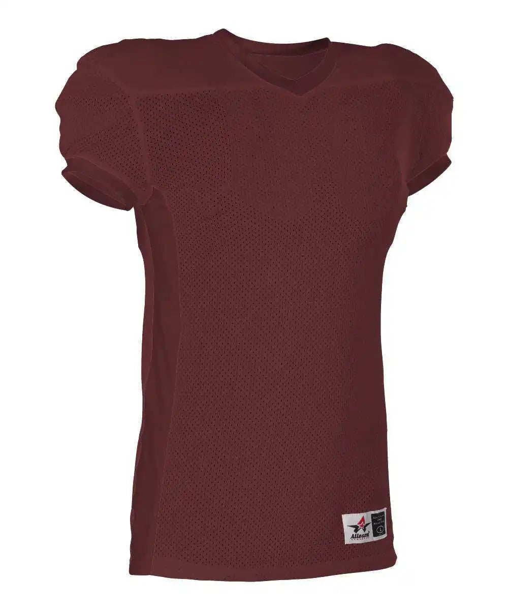Alleson Athletic 750ey Youth Football Jersey Maroon
