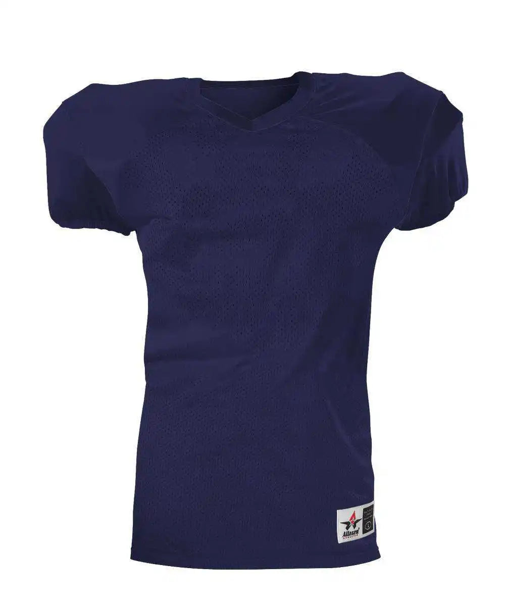 Alleson Athletic 751y Youth Pro Game Football Jersey - Navy