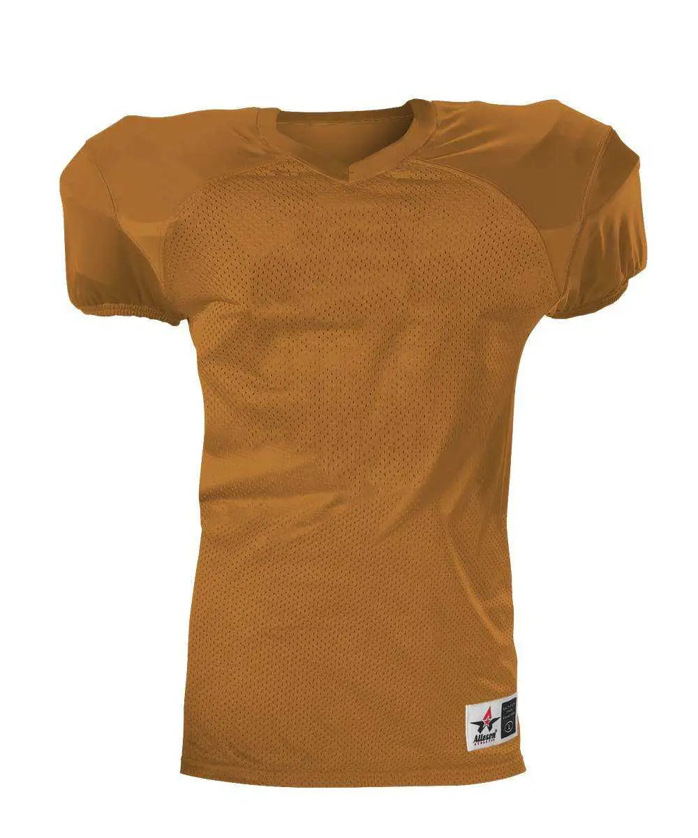 Alleson Athletic 751y Youth Pro Game Football Jersey - Texas Orange