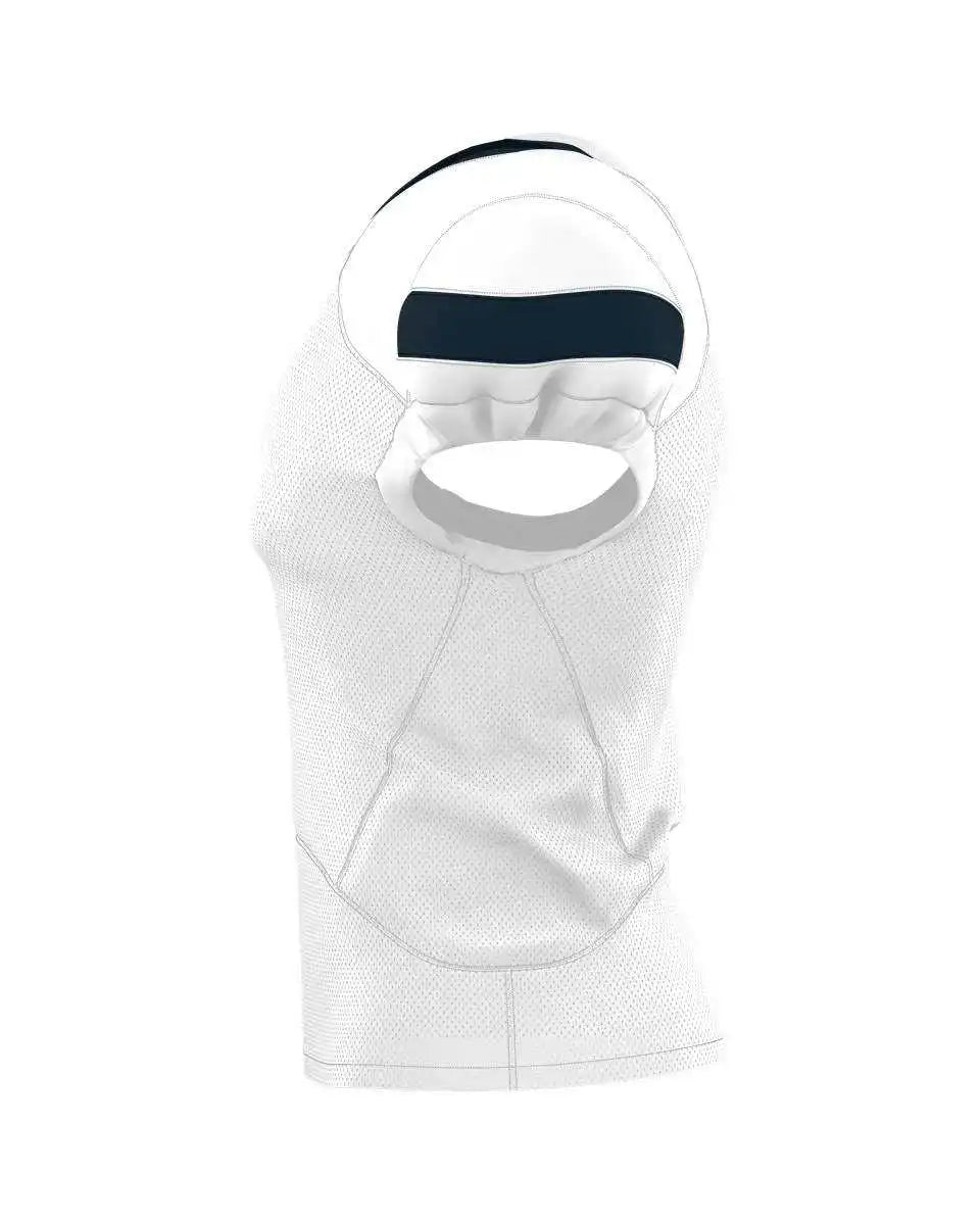 Alleson Athletic 754y Youth Pro Flex Cut Belt Length Football Jersey - White Navy