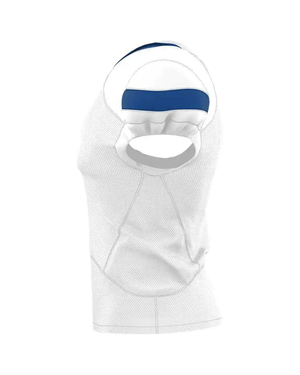Alleson Athletic 754y Youth Pro Flex Cut Belt Length Football Jersey - White Royal