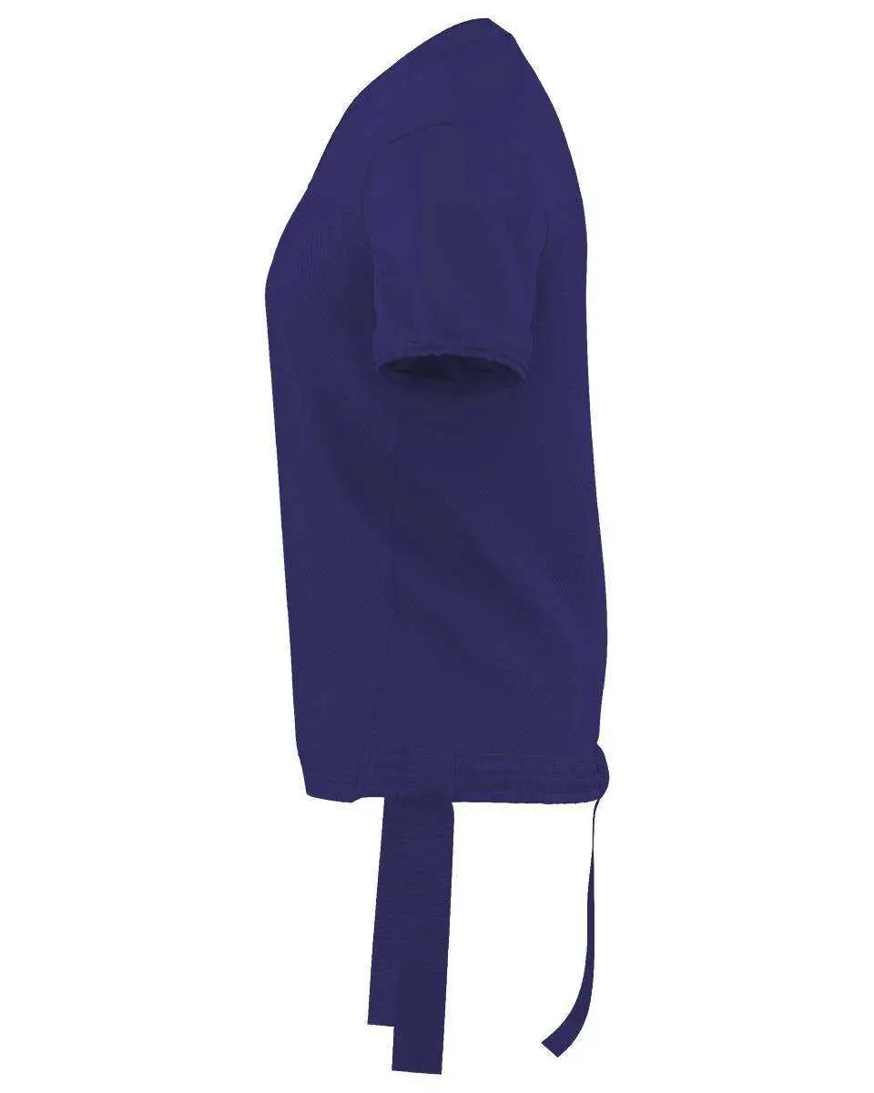 Alleson Athletic 762ffj Adult Hero Flag Football Jersey - Purple - s