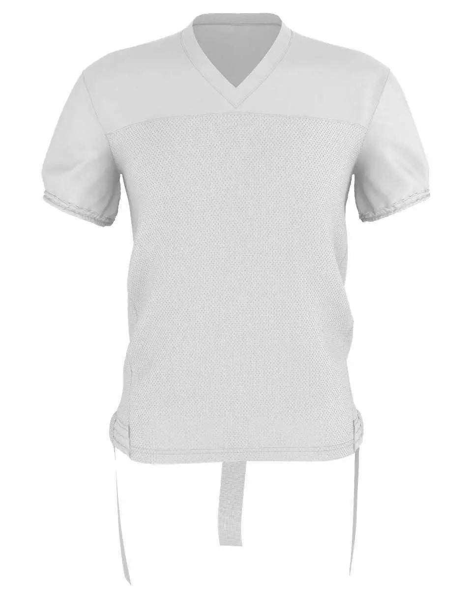 Alleson Athletic 762ffjy Youth Hero Flag Football Jersey - White - l