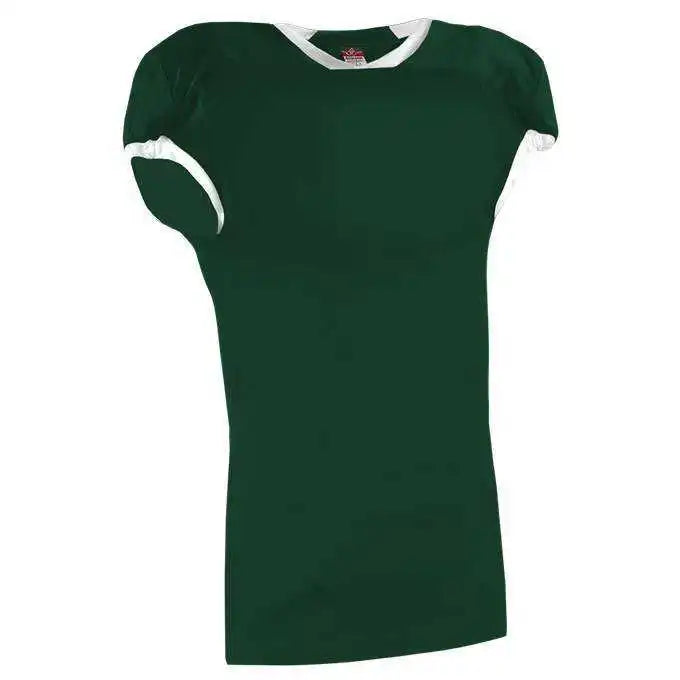 Alleson Athletic 775a Adult Recruit Game Jersey - Forest White
