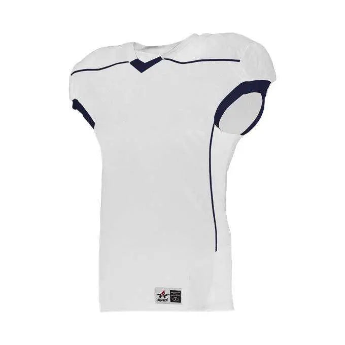 Alleson Athletic 776e Adult Speed Game Jersey - White Navy