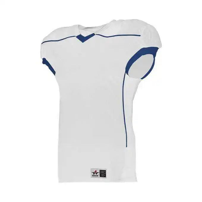 Alleson Athletic 776e Adult Speed Game Jersey - White Royal