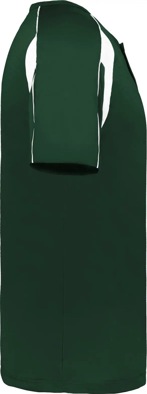 Alleson Athletic 7937 Pro Placket Baseball Jersey - Forest White