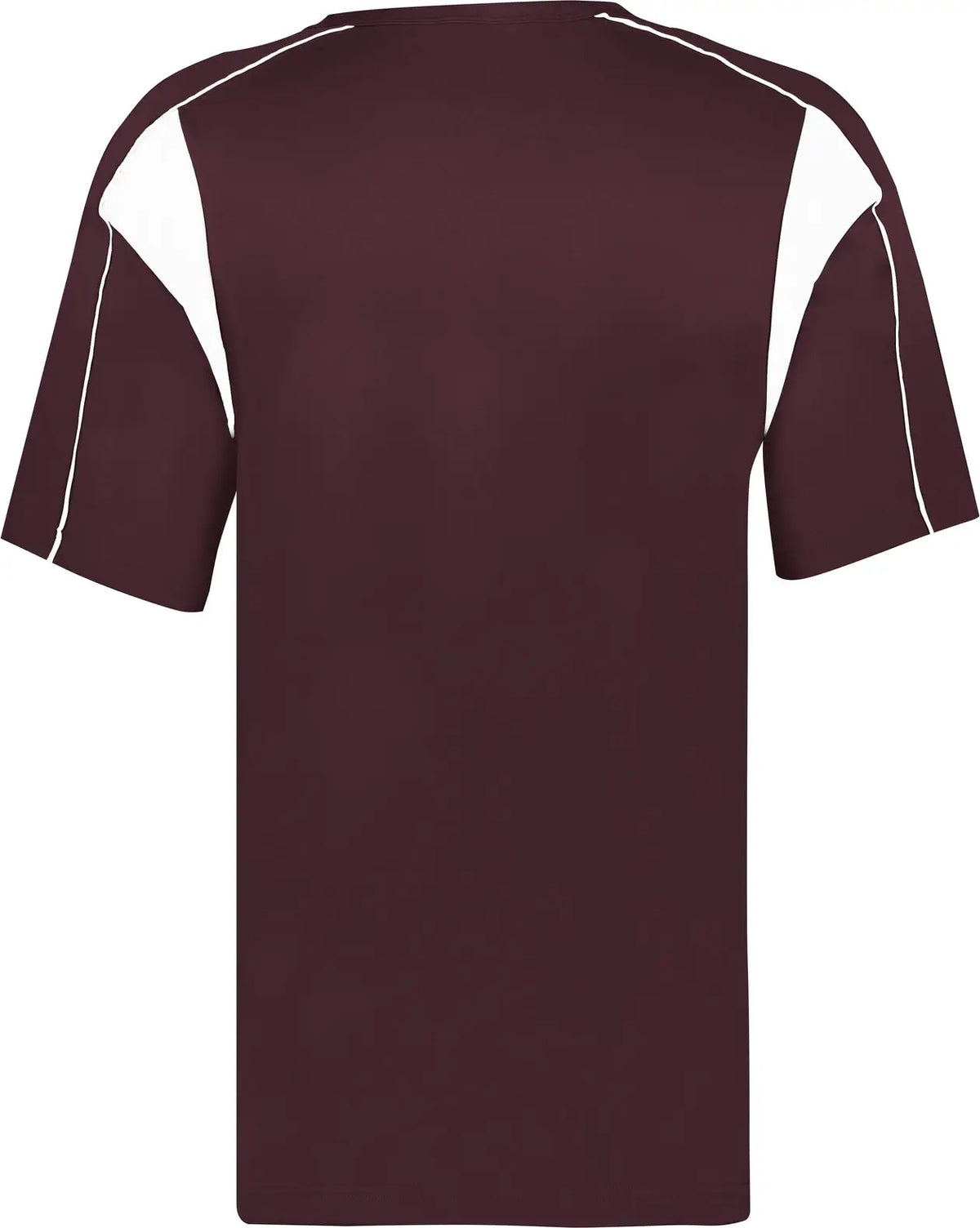 Alleson Athletic 7937 Pro Placket Baseball Jersey - Maroon White