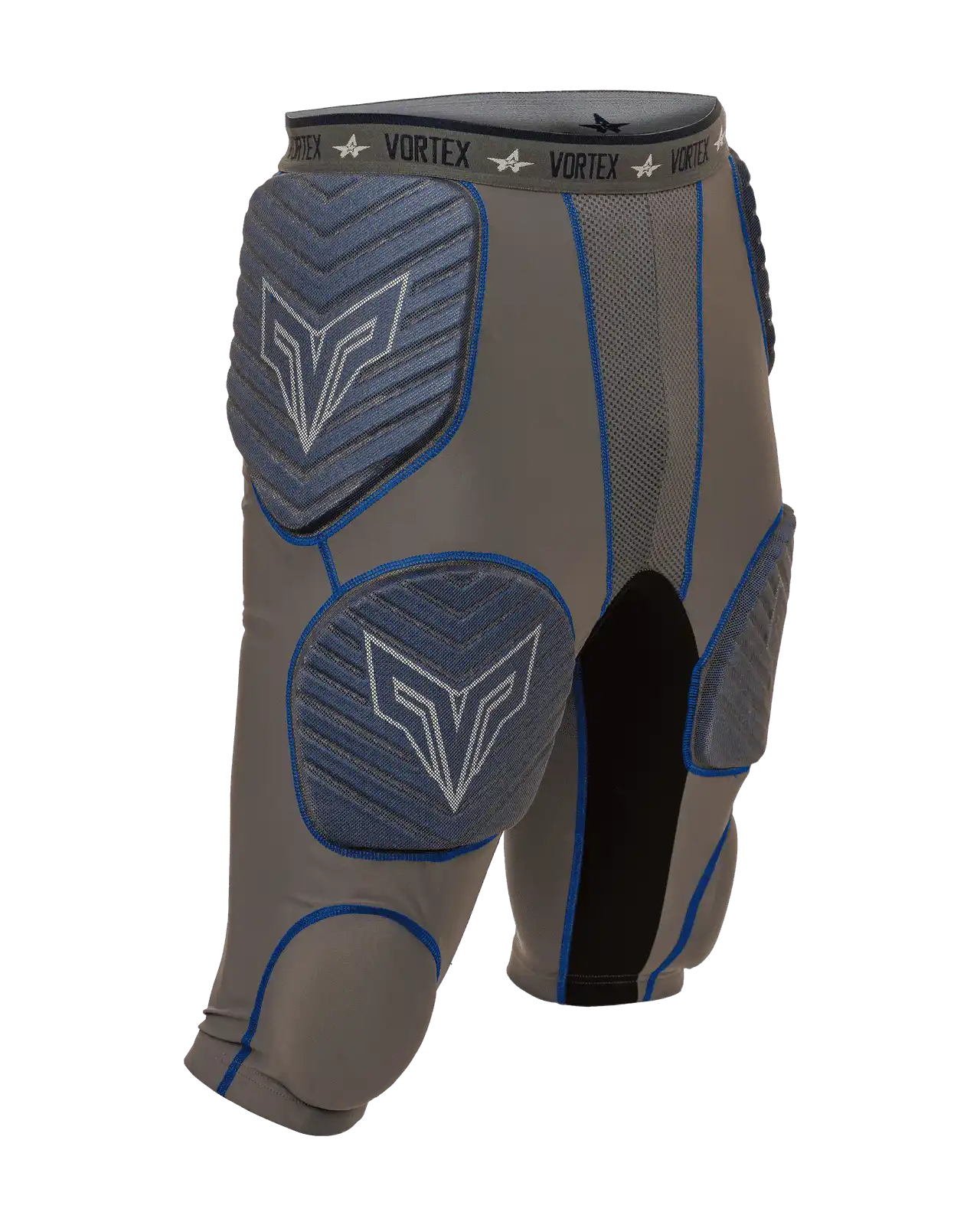 Alleson Athletic 7sipg2y Vortex 7 Padded Girdle - Charcoal Solid Navy