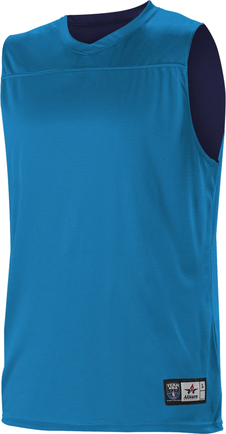 Alleson Athletic A105ba Reversible Nba Team Jersey - Thunder Blue Navy