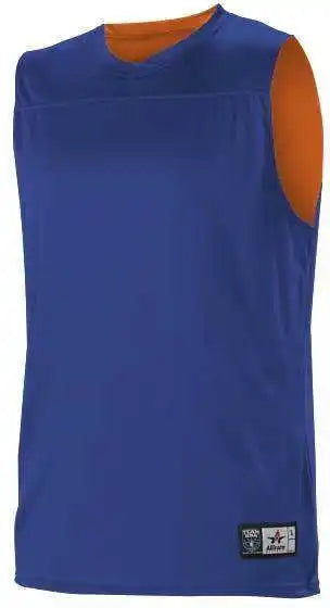 Alleson Athletic A105by Youth Nba Blank Reversible Game Jersey - Royal Orange