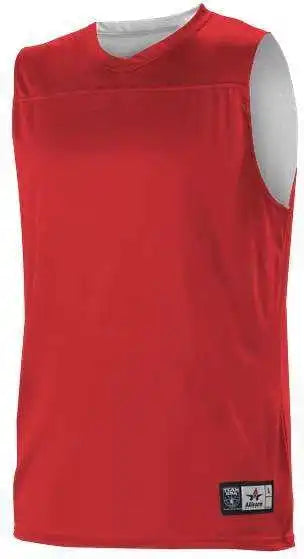 Alleson Athletic A105by Youth Nba Blank Reversible Game Jersey - Scarlet White