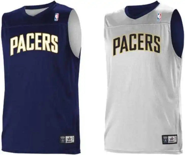 Alleson Athletic A105la Adult Nba Logo Reversible Game Jersey - Indian Pacers