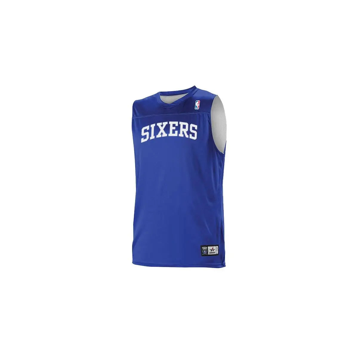 Alleson Athletic A105la Adult Nba Logo Reversible Game Jersey - Philadelphia 76ers