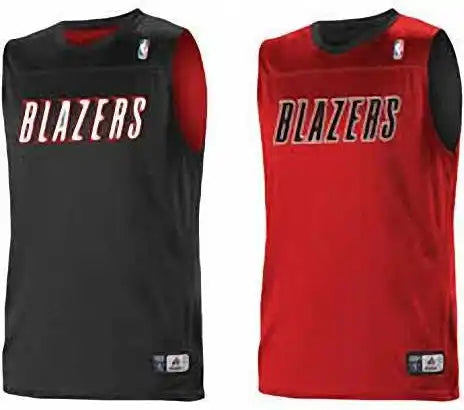 Alleson Athletic A105la Adult Nba Logo Reversible Game Jersey - Portland Trailblazers