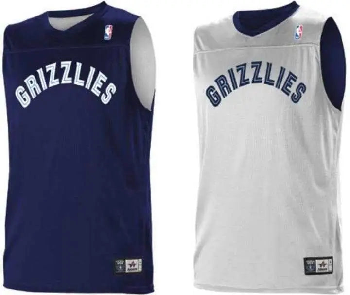 Alleson Athletic A105la Adult Nba Logo Reversible Game Jersey - Memphis Grizzlies