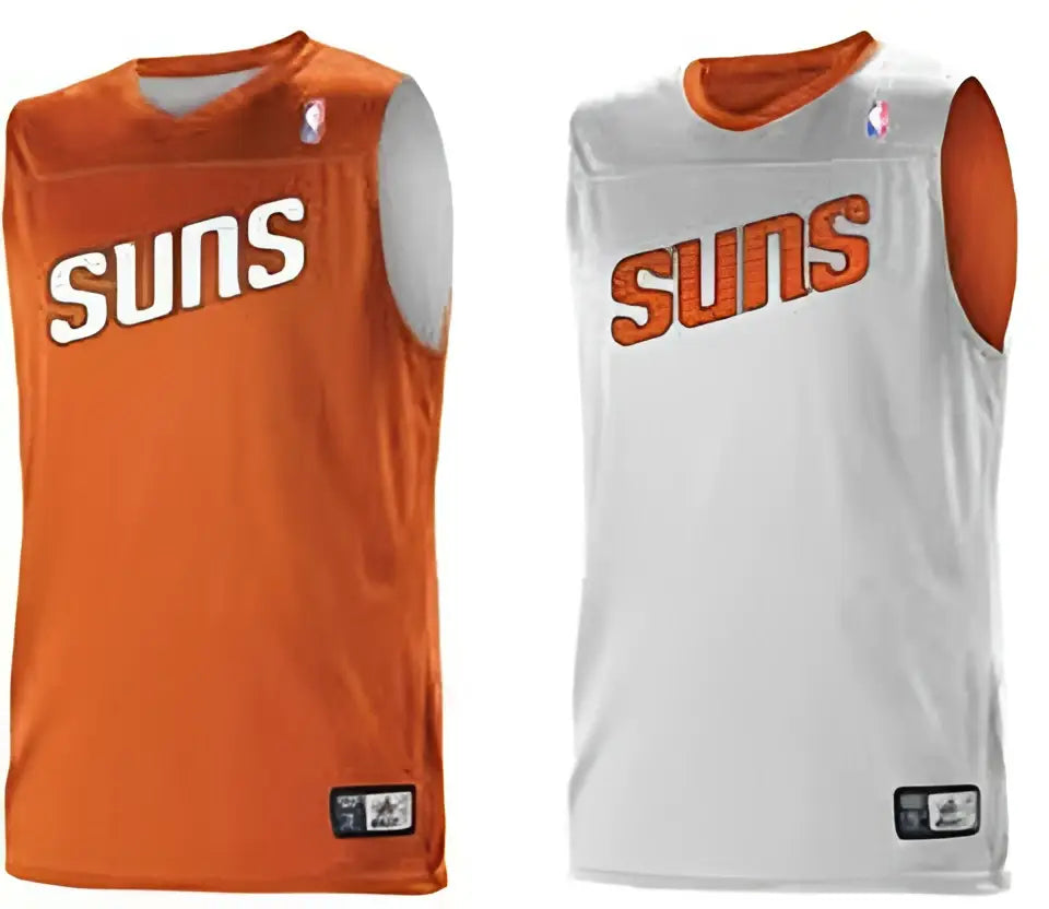 Alleson Athletic A105la Adult Nba Logo Reversible Game Jersey - Phoenix Suns