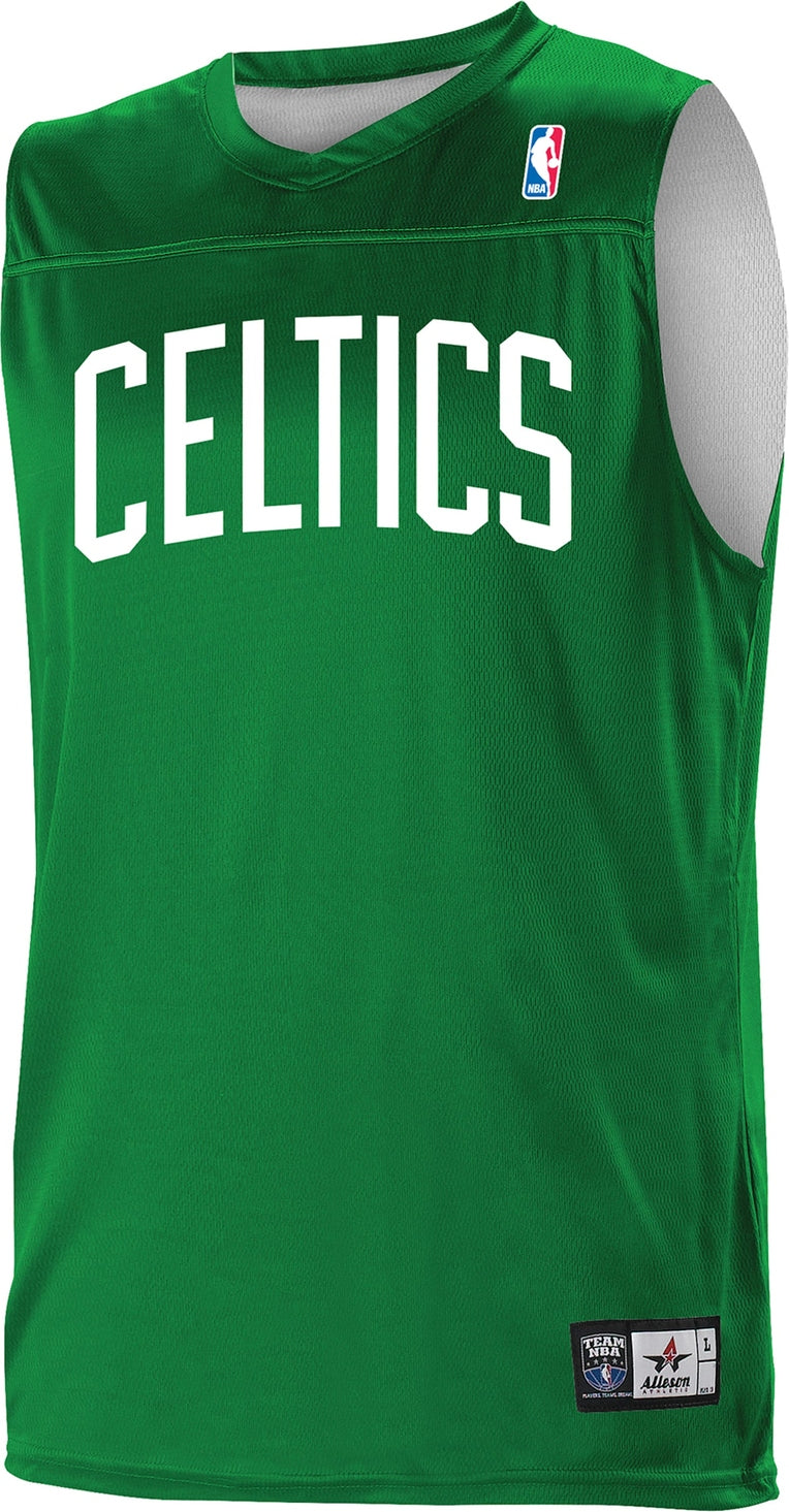 Alleson Athletic A105ly Nba Youth Logoed Reversible Jersey - Boston Celtics