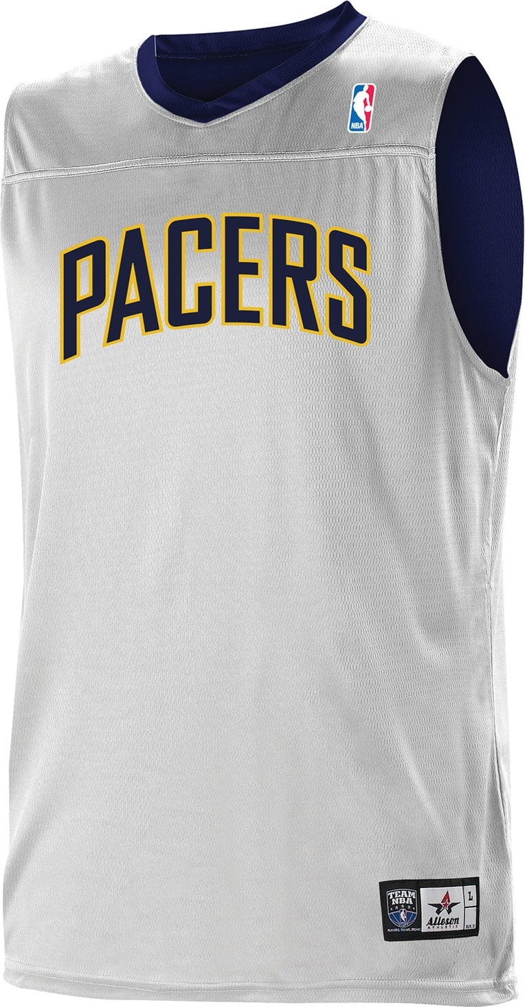 Alleson Athletic A105ly Nba Youth Logoed Reversible Jersey - Indiana Pacers