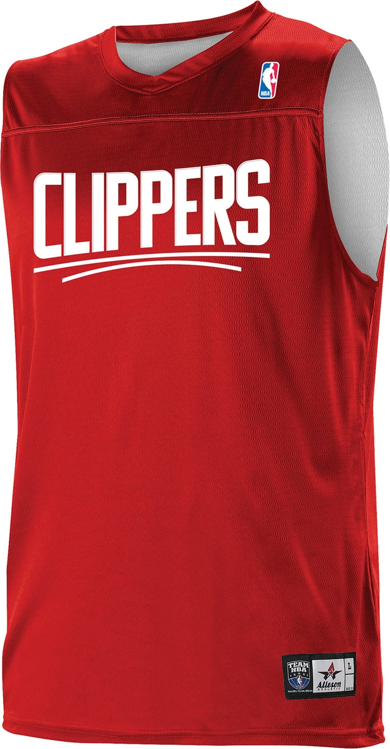 Alleson Athletic A105ly Nba Youth Logoed Reversible Jersey - Los Angeles Clippers