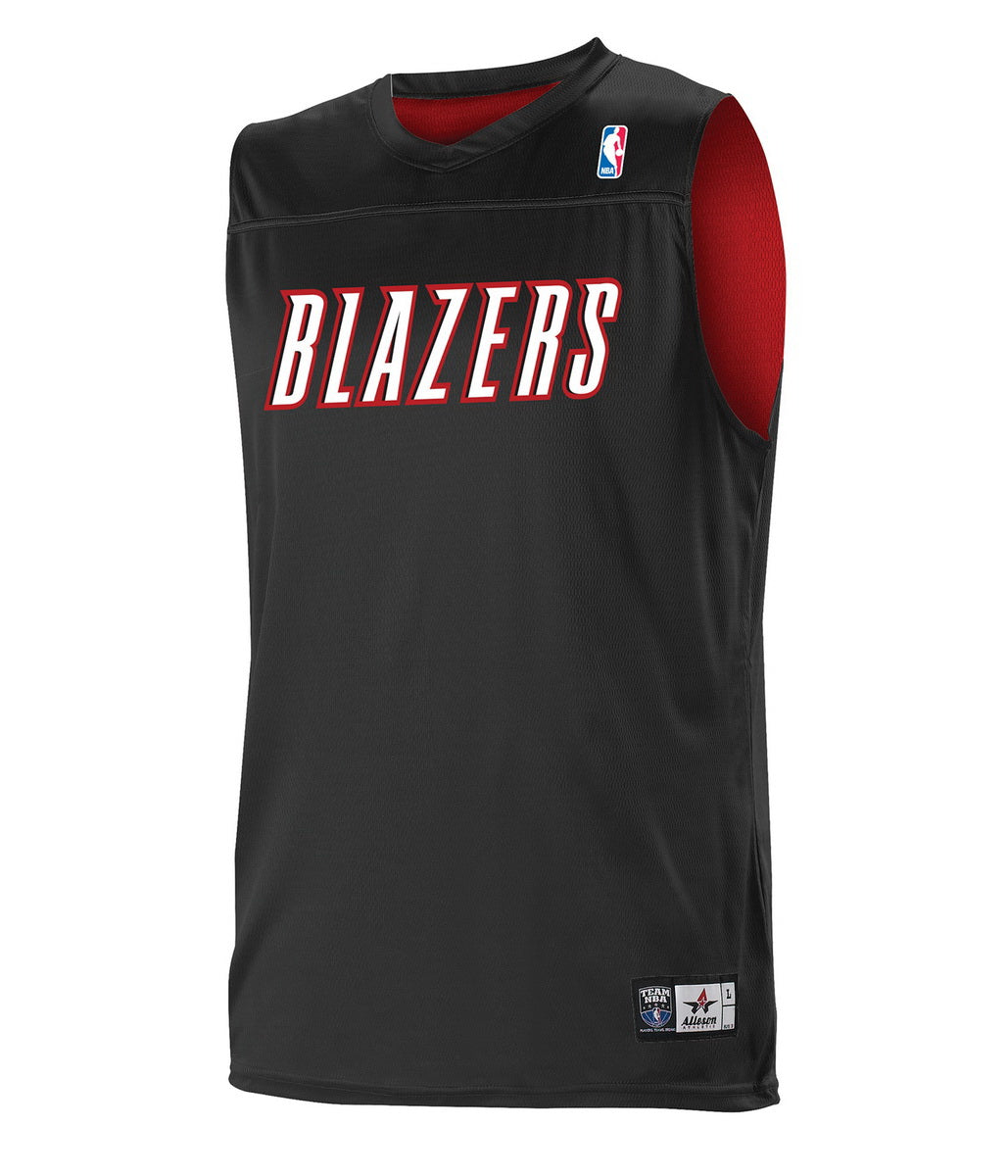 Alleson Athletic A105ly Nba Youth Logoed Reversible Jersey - Portland Trail Blazers
