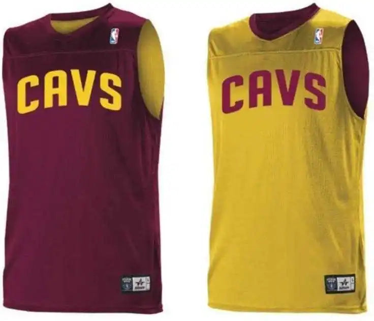 Alleson Athletic A105ly Youth Nba Logo Reversible Jersey - Cleveland Cavaliers