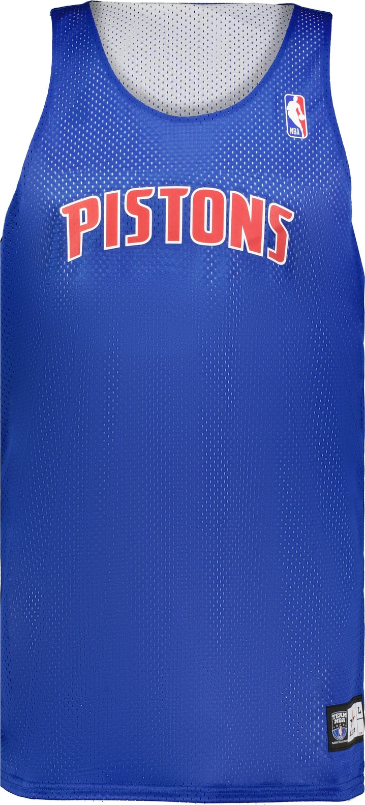 Alleson Athletic A115la Nba Adult Logoed Reversible Jersey - Detroit Pistons