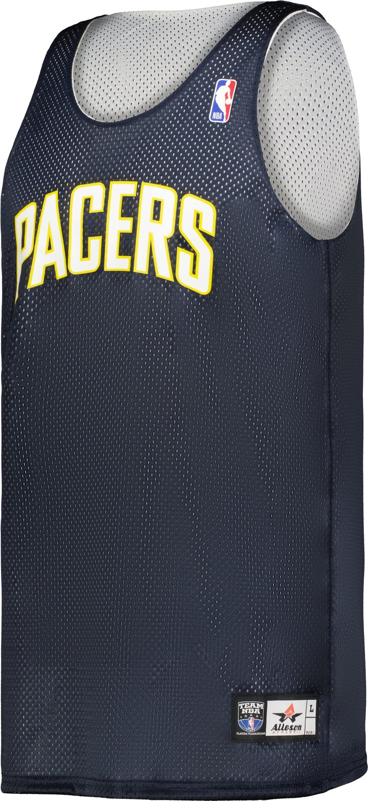 Alleson Athletic A115la Nba Adult Logoed Reversible Jersey - Indiana Pacers - Navy White / s