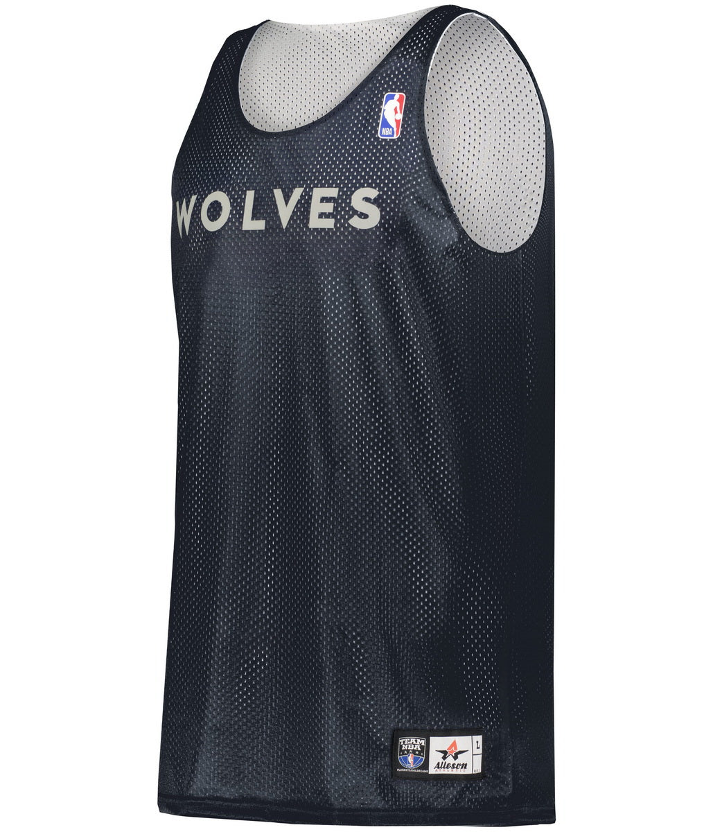 Alleson Athletic A115la Nba Adult Logoed Reversible Jersey - Minnesota Timberwolves
