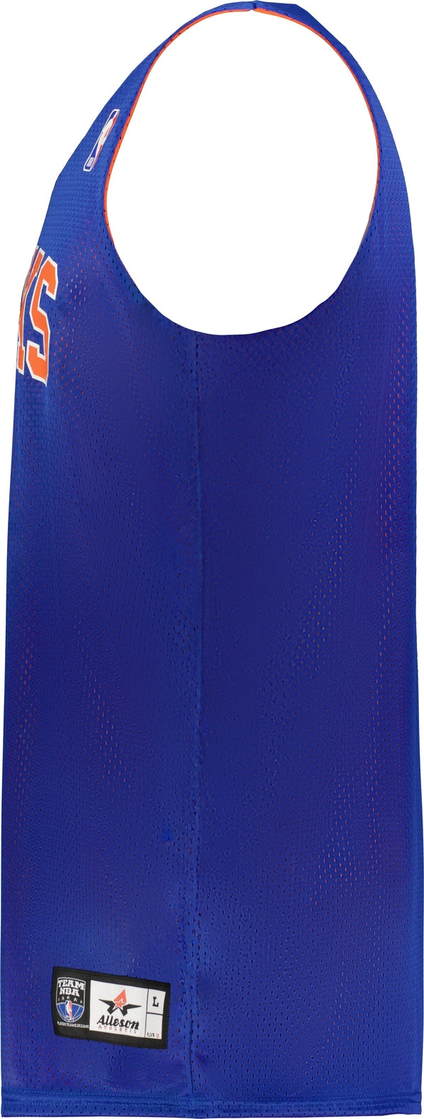 Alleson Athletic A115la Nba Adult Logoed Reversible Jersey - New York Knicks