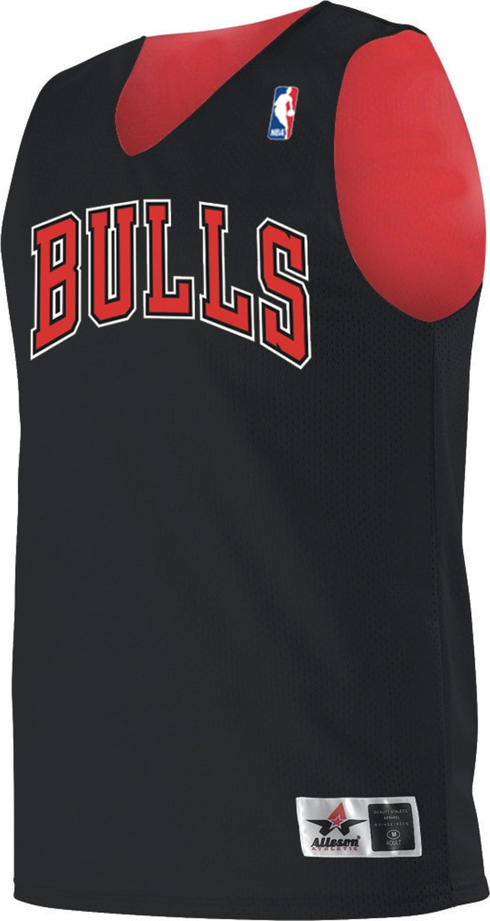 Alleson Athletic A115ly Nba Youth Logoed Reversible Jersey - Chicago Bulls