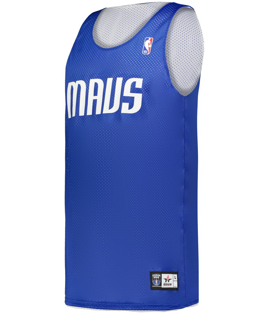 Alleson Athletic A115ly Nba Youth Logoed Reversible Jersey - Dallas Mavericks
