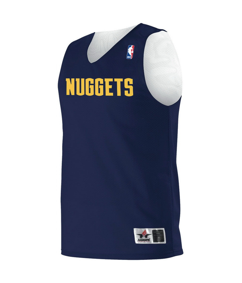 Alleson Athletic A115ly Nba Youth Logoed Reversible Jersey - Denver Nuggets