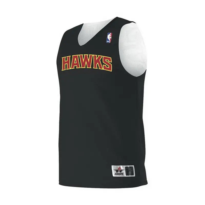 Alleson Athletic A115ly Youth Nba Logo’d Reversible Jersey - Atlanta Hawks