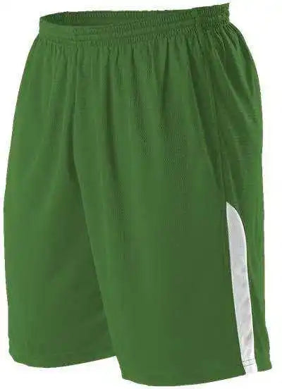 Alleson Athletic A205ba Adult Nba Blank Game Short - Kelly White