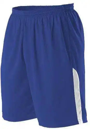 Alleson Athletic A205by Youth Nba Blank Game Short - Royal White