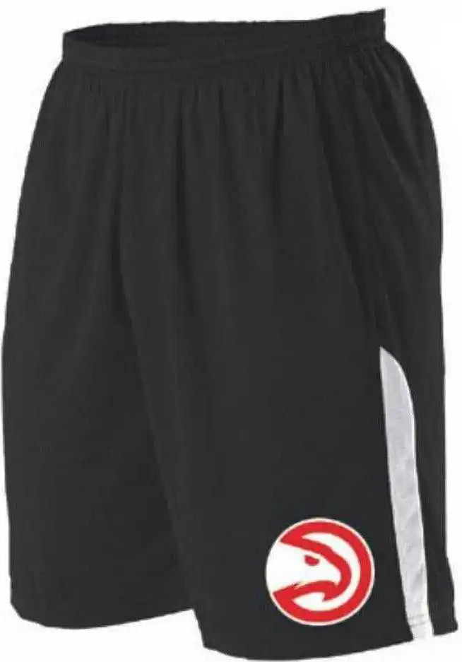 Alleson Athletic A205la Adult Nba Logo Game Short - Atlanta Hawks
