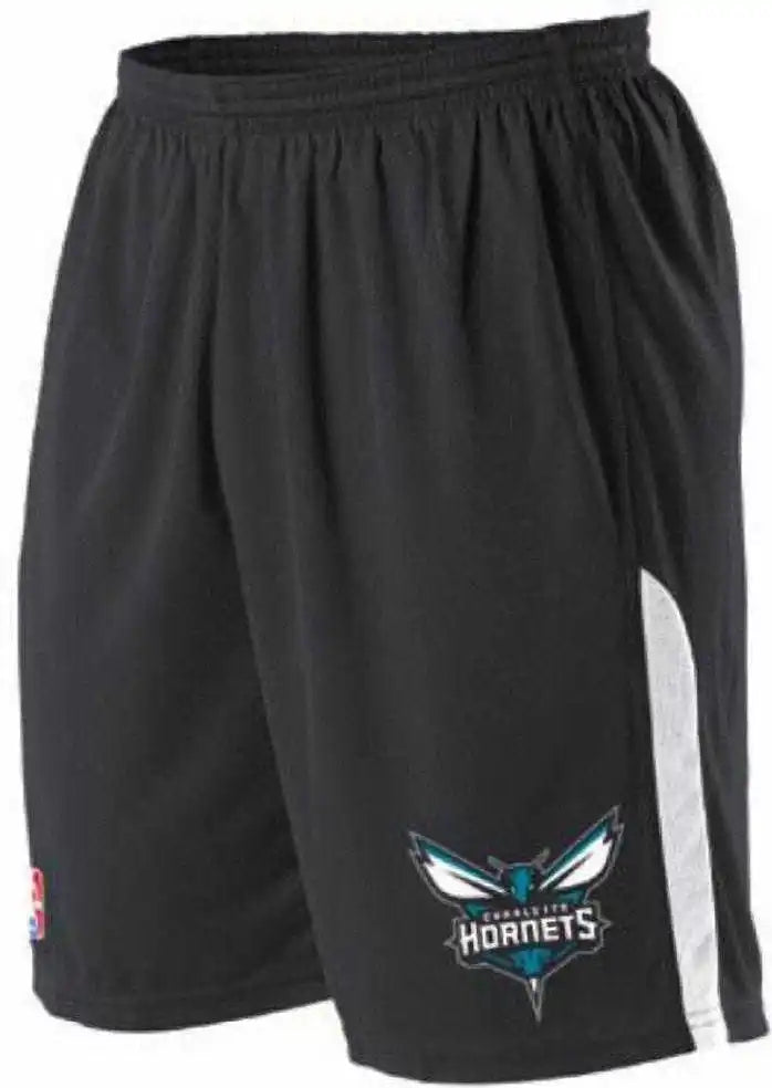 Alleson Athletic A205la Adult Nba Logo Game Short - Charlotte Hornets