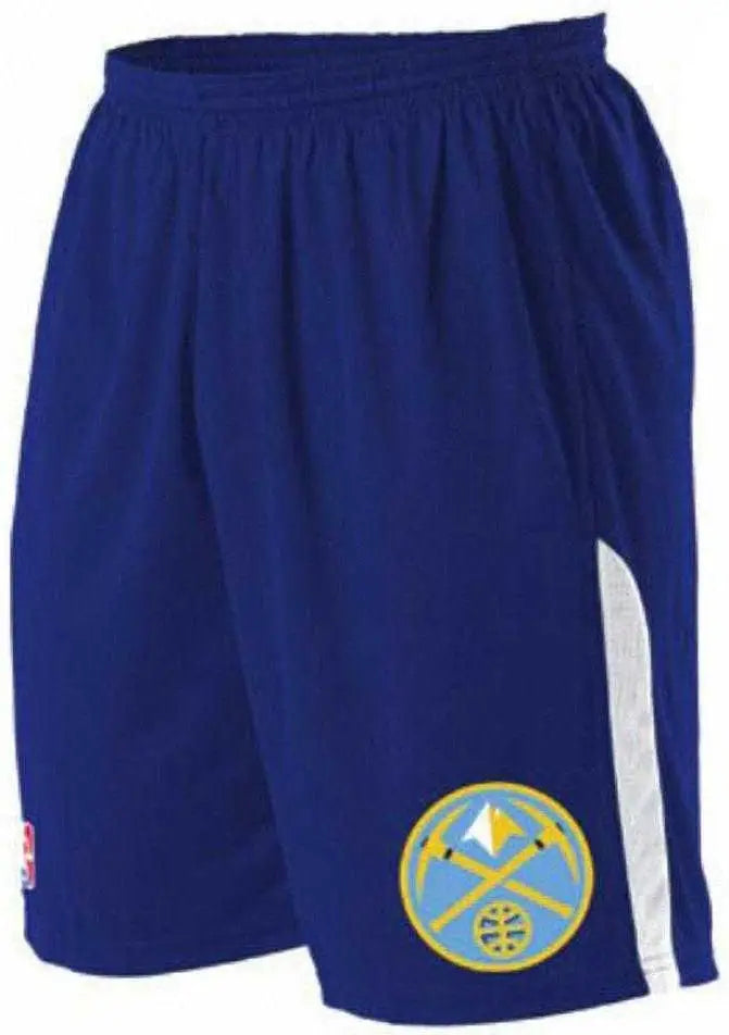 Alleson Athletic A205la Adult Nba Logo Game Short - Denver Nuggets