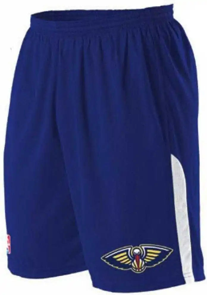 Alleson Athletic A205la Adult Nba Logo Game Short - New Orleans Pelicans
