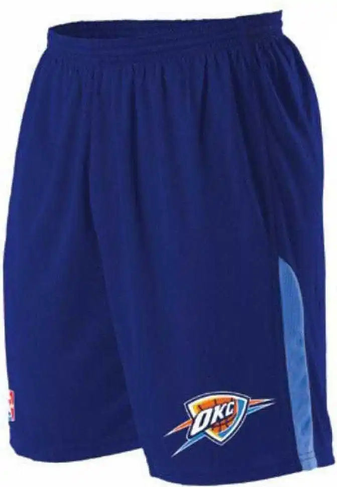 Alleson Athletic A205la Adult Nba Logo Game Short - Oklahoma City Thunder