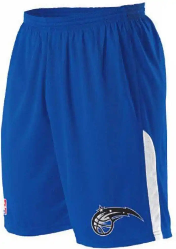 Alleson Athletic A205la Adult Nba Logo Game Short - Orlando Magic