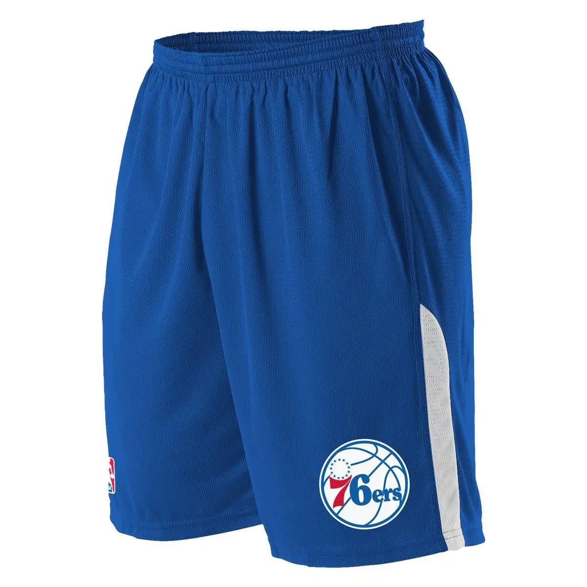 Alleson Athletic A205la Adult Nba Logo Game Short - Philadelphia 76ers