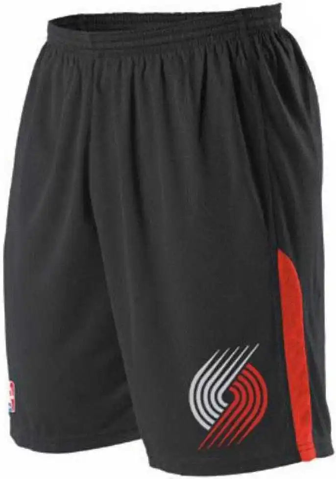 Alleson Athletic A205la Adult Nba Logo Game Short - Portland Trailblazers