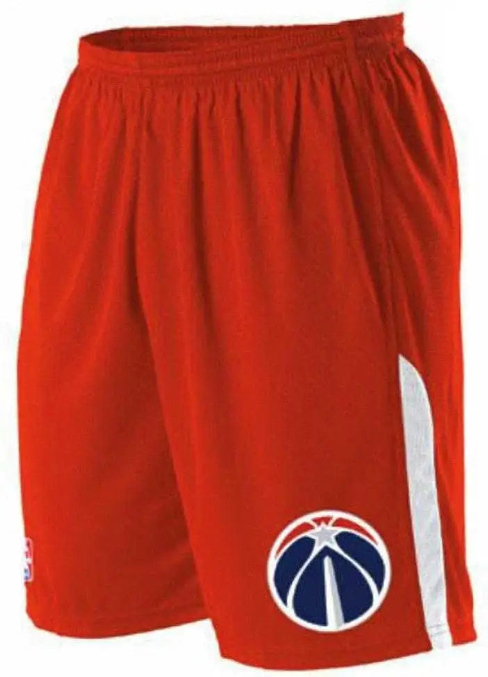Alleson Athletic A205la Adult Nba Logo Game Short - Washington Wizards