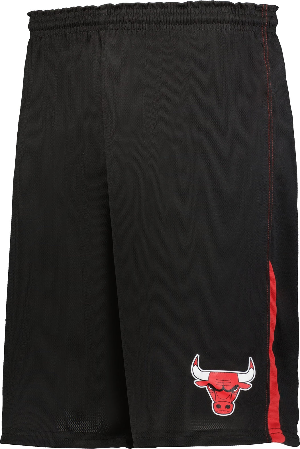 Alleson Athletic A205la Nba Adult Logoed Shorts - Chicago Bulls - Black Red / s