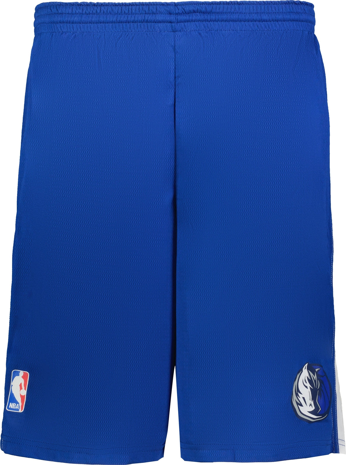 Alleson Athletic A205la Nba Adult Logoed Shorts - Dallas Mavericks - Royal White / s