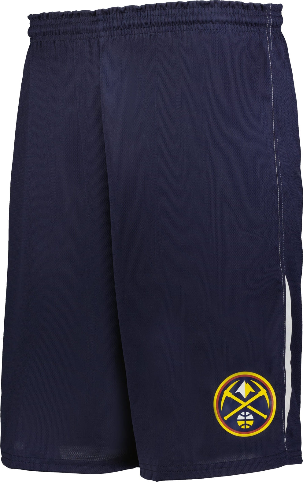 Alleson Athletic A205la Nba Adult Logoed Shorts - Denver Nuggets - Navy White / s